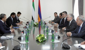 Meeting of Foreign Ministers of Armenia and the United Arab Emirates